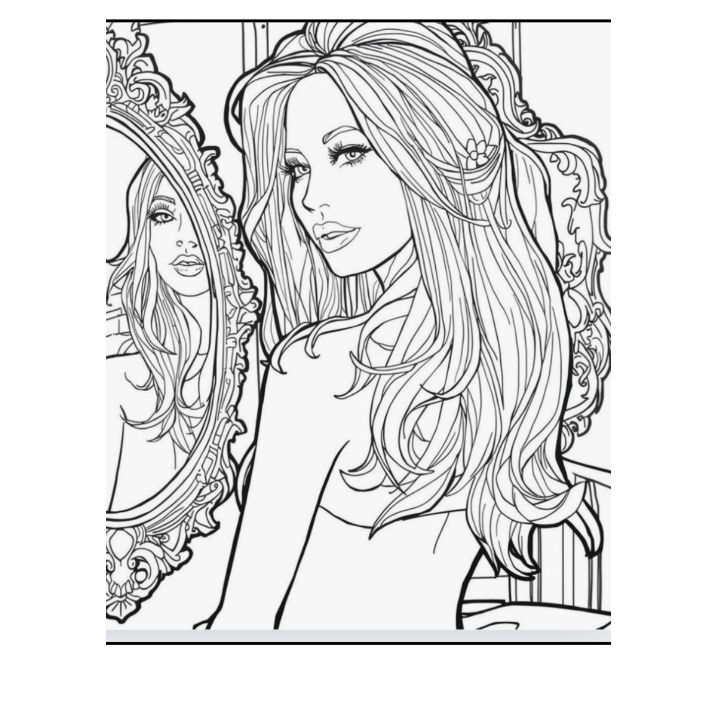Where She Softens| Printable Coloring Book