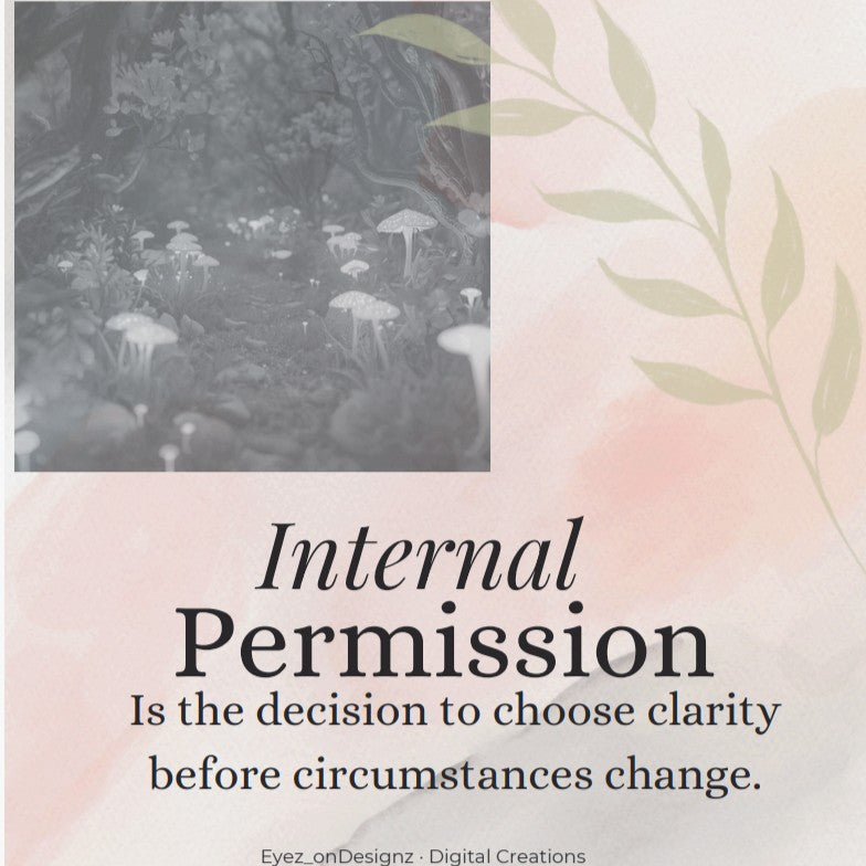 🌿 Internal Permission: A Gentle Reflection Deck