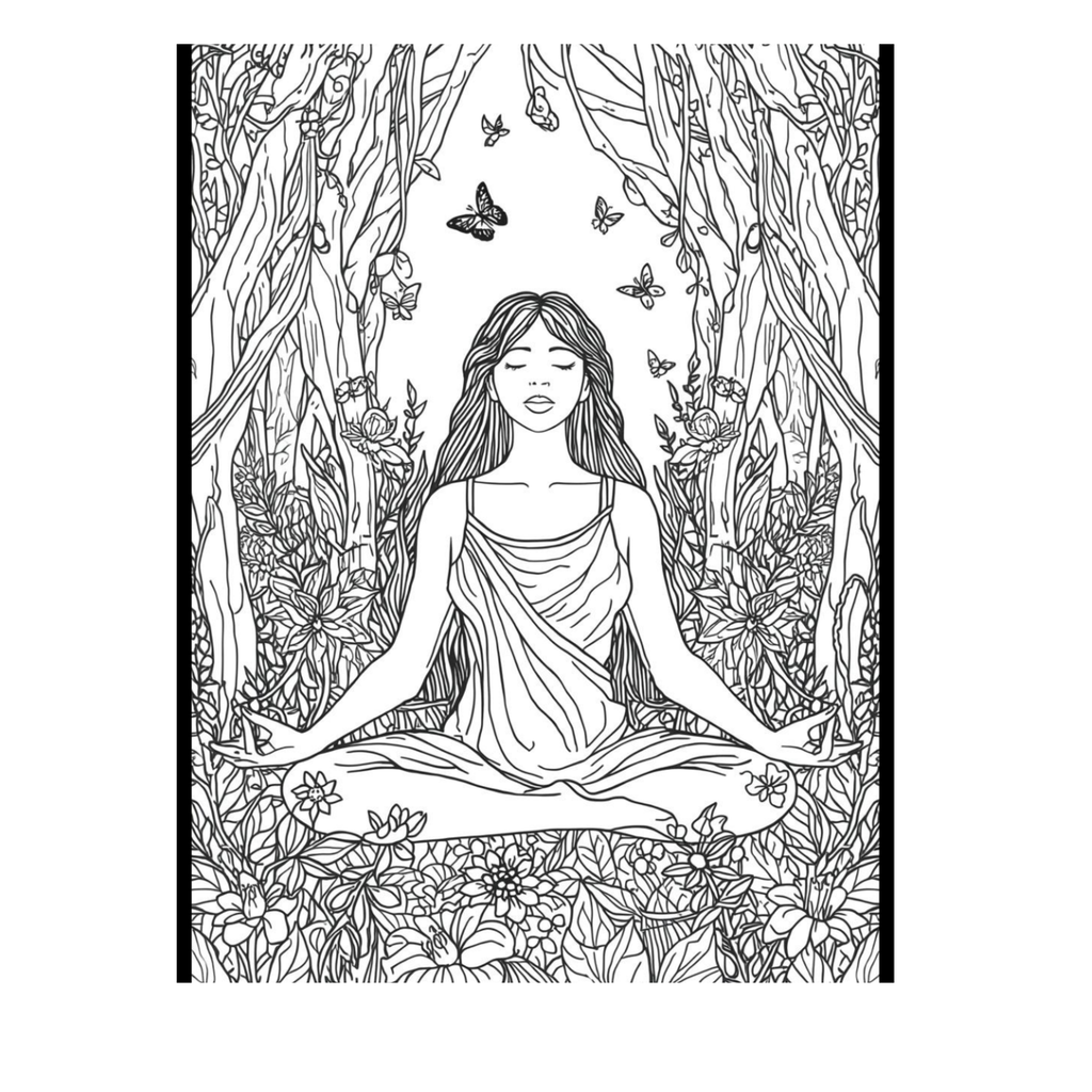 Where She Softens| Printable Coloring Book