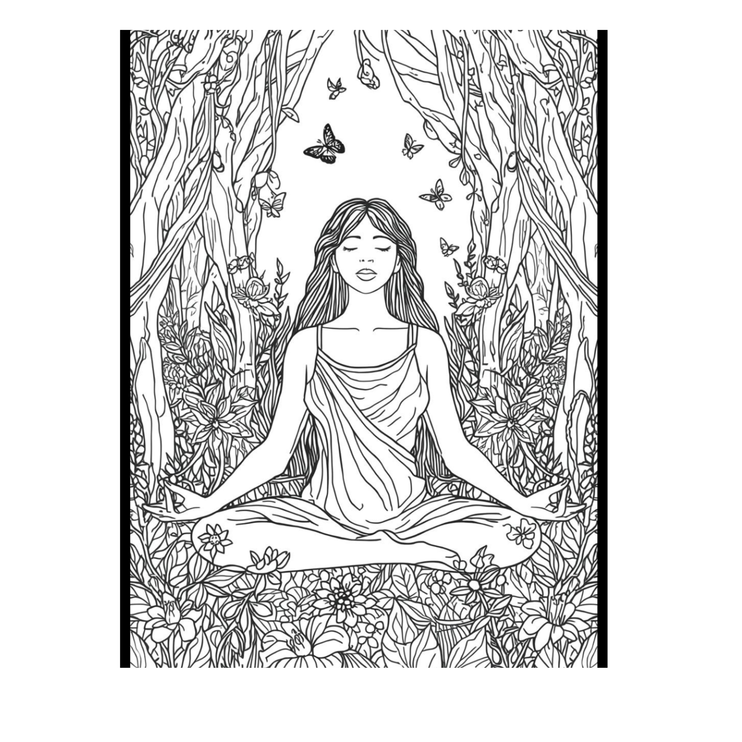 Where She Softens| Printable Coloring Book