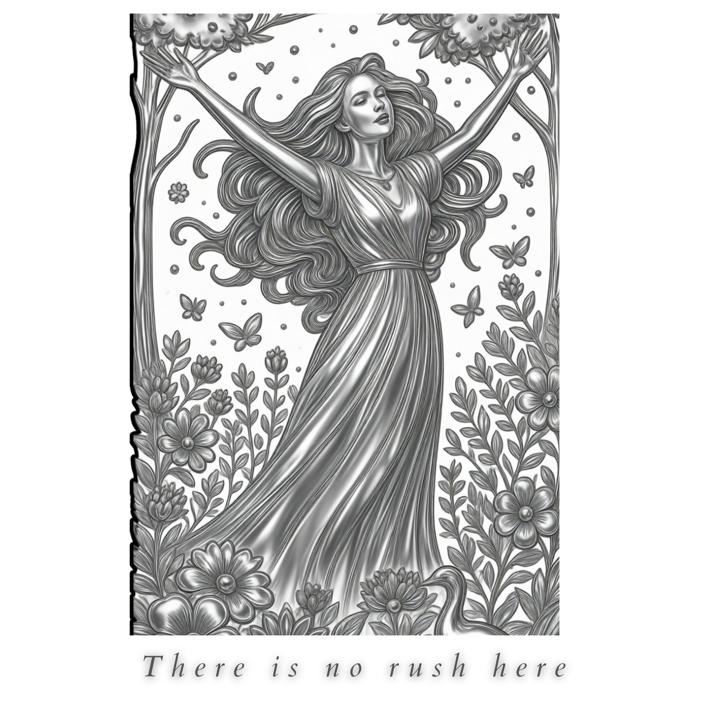 Where She Softens| Printable Coloring Book